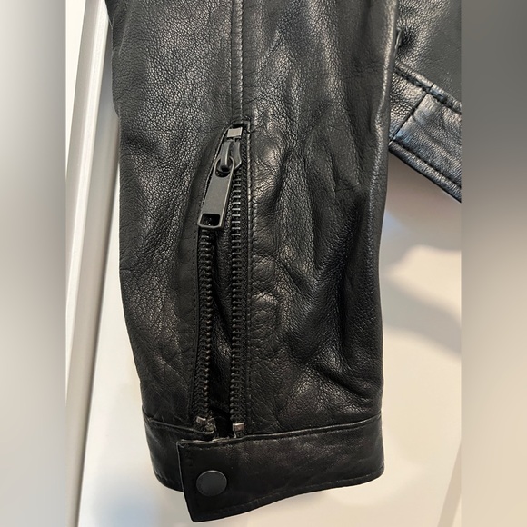 WILSONS LEATHER Cropped Moto Jacket - Picture 4 of 8